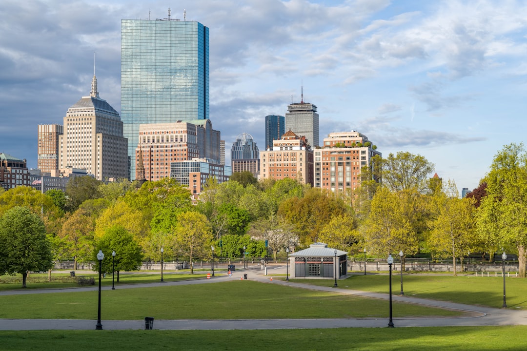 Photo Boston skyline